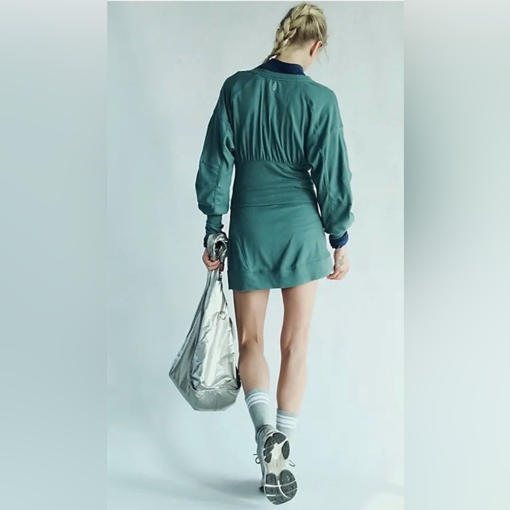 Free People Movement Guiding Light Skort Set in Midnight Jade Size XS NWOT - Picture 13 of 13
